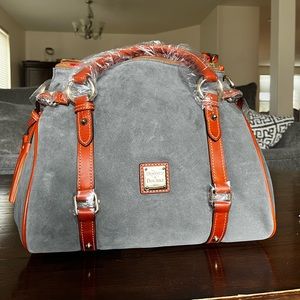 Dooney & Bourke Suede Small Satchel